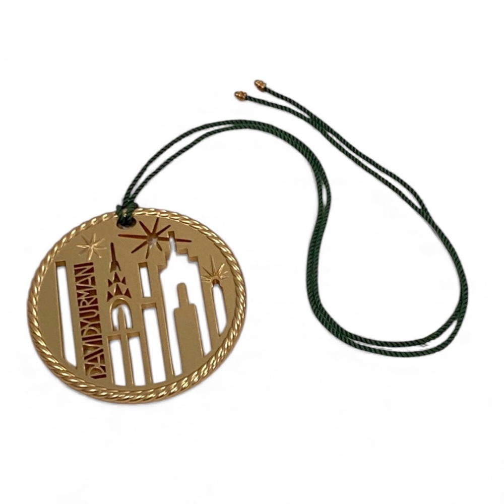 David Yurman 2024 Holiday Ornament Skyline Of New York City Limited Edition